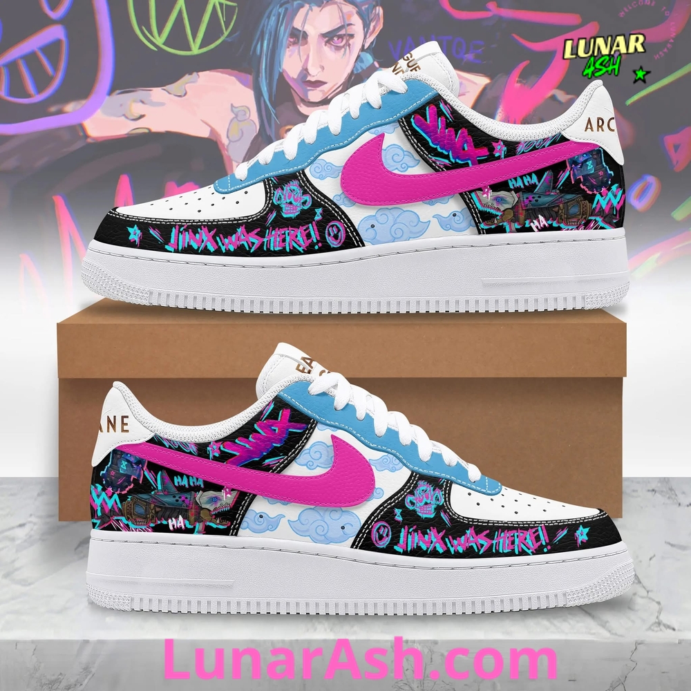 Jinx League of Legends Limited Edition Nike Air Force 1 Jinx League of Legends Limited Edition Nike Air Force 1
