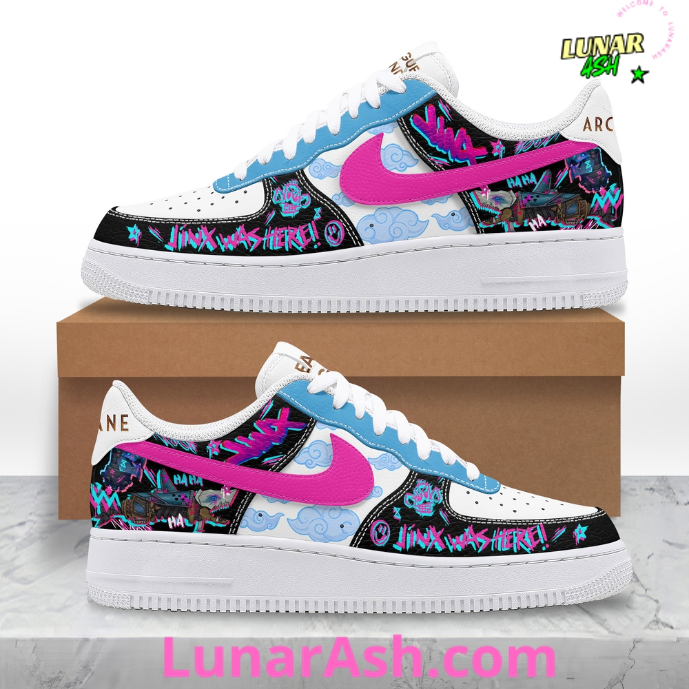 Jinx League of Legends Limited Edition Nike Air Force 1 Jinx League of Legends Limited Edition Nike Air Force 1