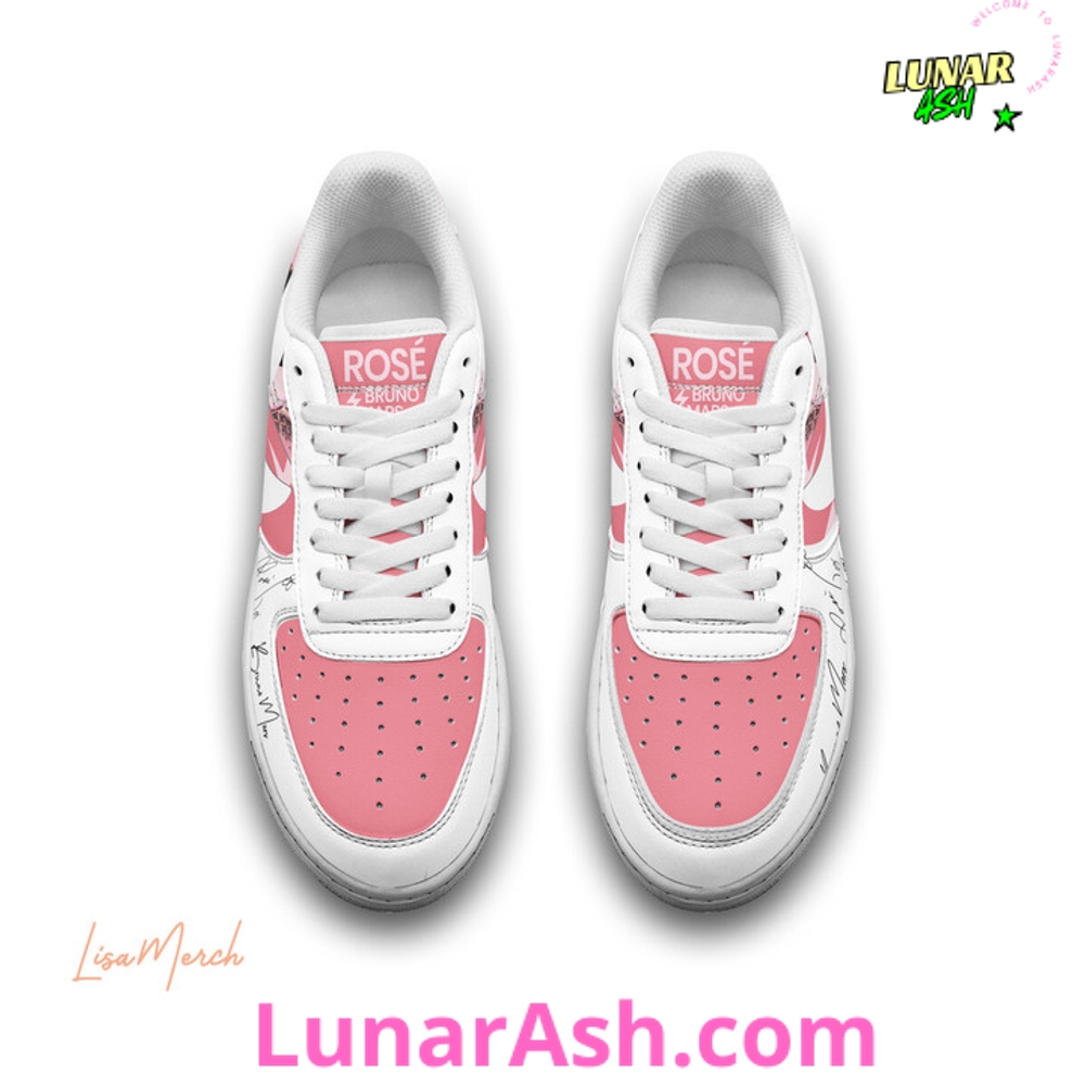 APT ROSÉ & Bruno Mars Limited Edition Nike Air Force 1 APT ROSÉ & Bruno Mars Limited Edition Nike Air Force 1