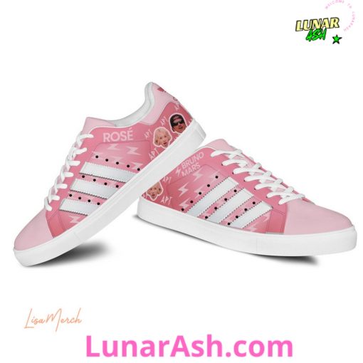 APT ROSÉ & Bruno Mars Limited Edition Stan Smith Shoes