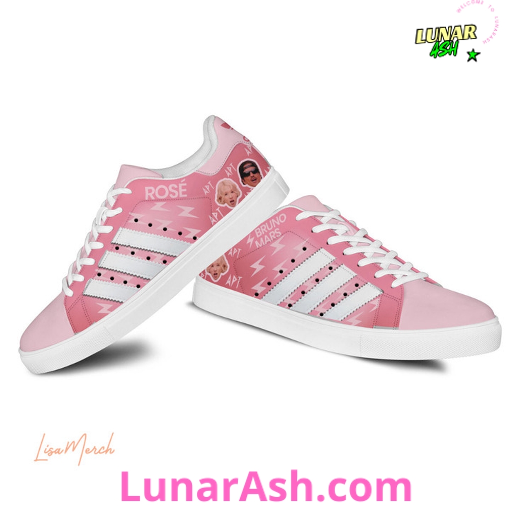 APT ROSÉ & Bruno Mars Limited Edition Stan Smith Shoes APT ROSÉ & Bruno Mars Limited Edition Stan Smith Shoes