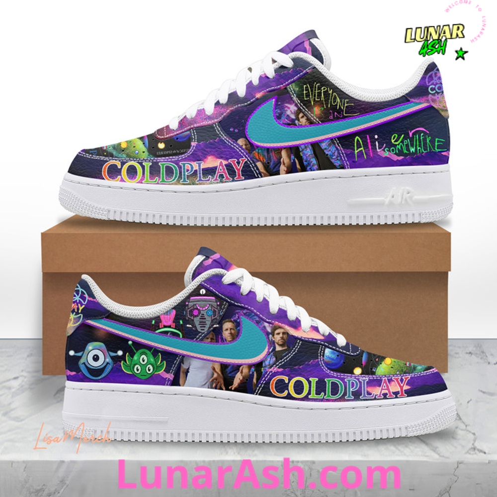 Coldplay Music of the Spheres Limited Edition Nike Air Force 1 Coldplay Music of the Spheres Limited Edition Nike Air Force 1