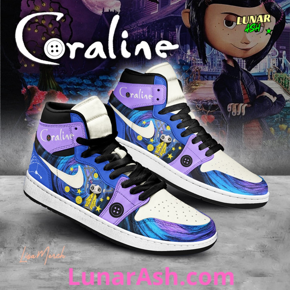 Coraline Dream Custom Limited Edition Nike Air Jordan 1 Coraline Dream Custom Limited Edition Nike Air Jordan 1