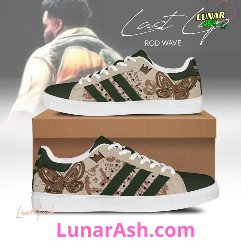 Rod Wave Limited Edition Stan Smith Shoes Rod Wave Limited Edition Stan Smith Shoes