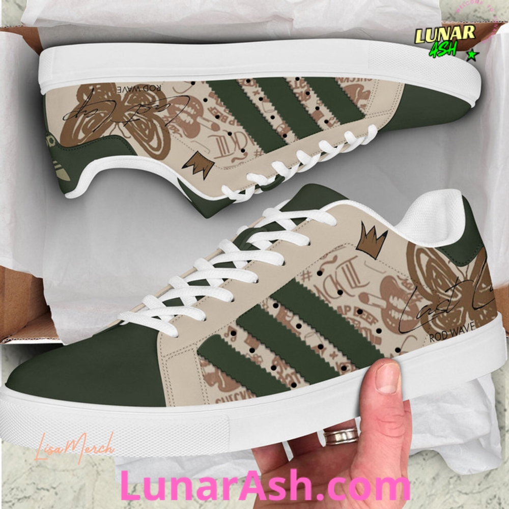 Rod Wave Limited Edition Stan Smith Shoes Rod Wave Limited Edition Stan Smith Shoes