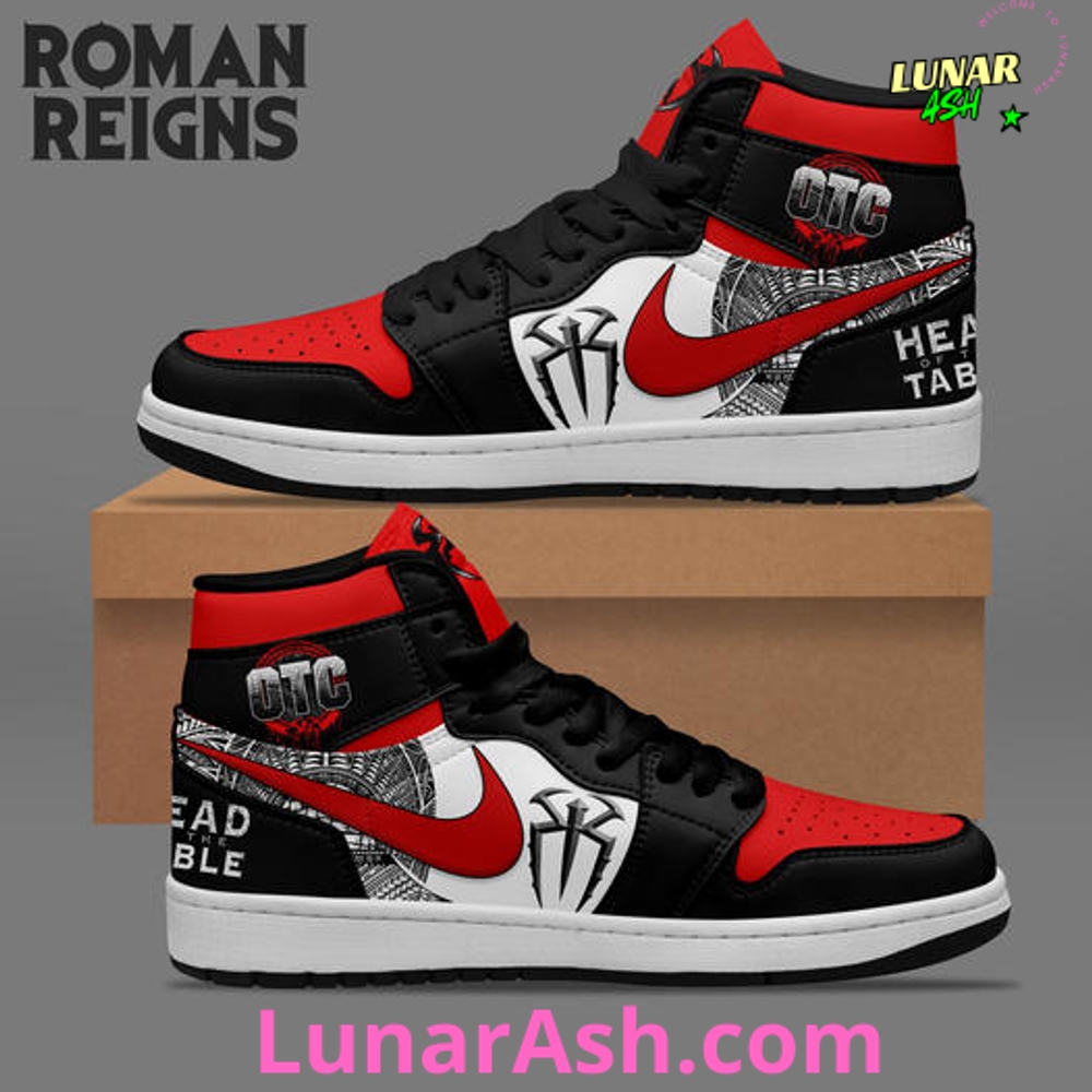 Roman Reigns Head of the Table Limited Edition Nike Air Jordan 1 Roman Reigns Head of the Table Limited Edition Nike Air Jordan 1