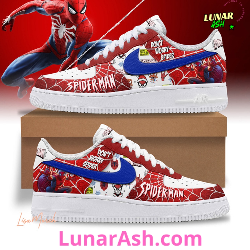 Spider-Man Limited Edition Nike Air Force 1 Spider-Man Limited Edition Nike Air Force 1