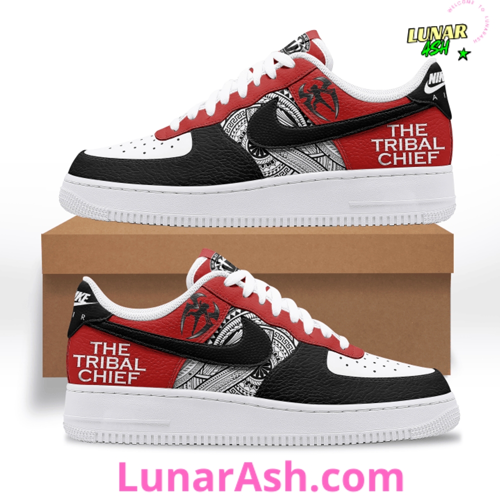 Tribal Chief WWE Roman Reigns Limited Edition Nike Air Force 1 Tribal Chief WWE Roman Reigns Limited Edition Nike Air Force 1