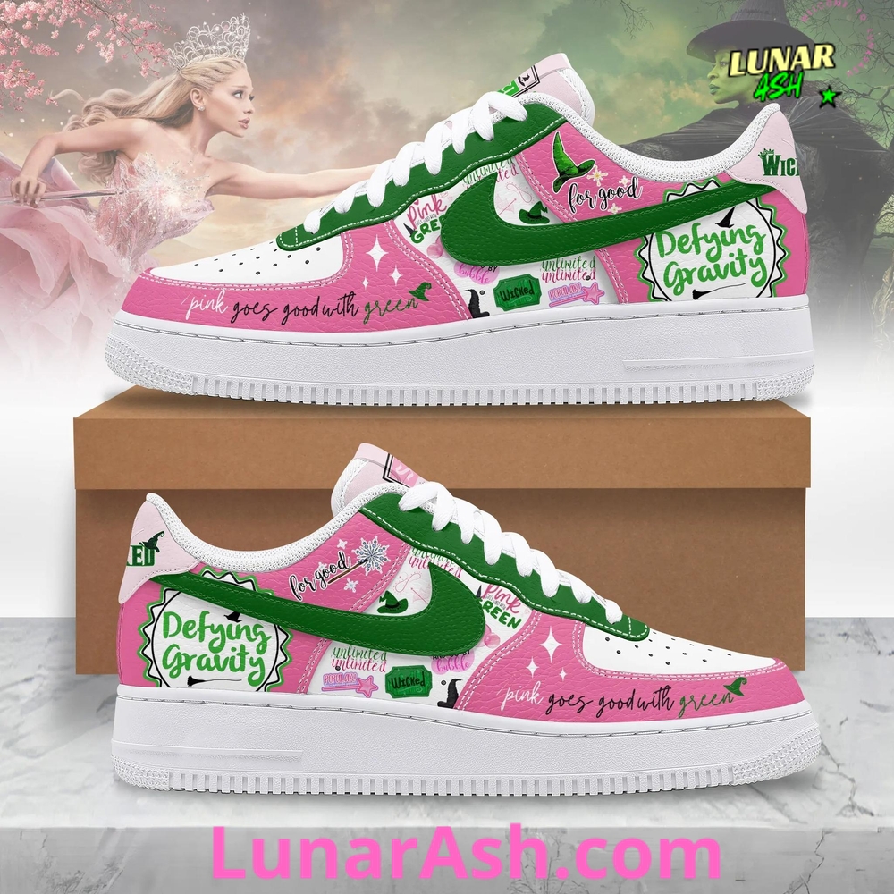 Wicked-Inspired Defying Gravity Limited Edition Nike Air Force 1 Wicked-Inspired Defying Gravity Limited Edition Nike Air Force 1