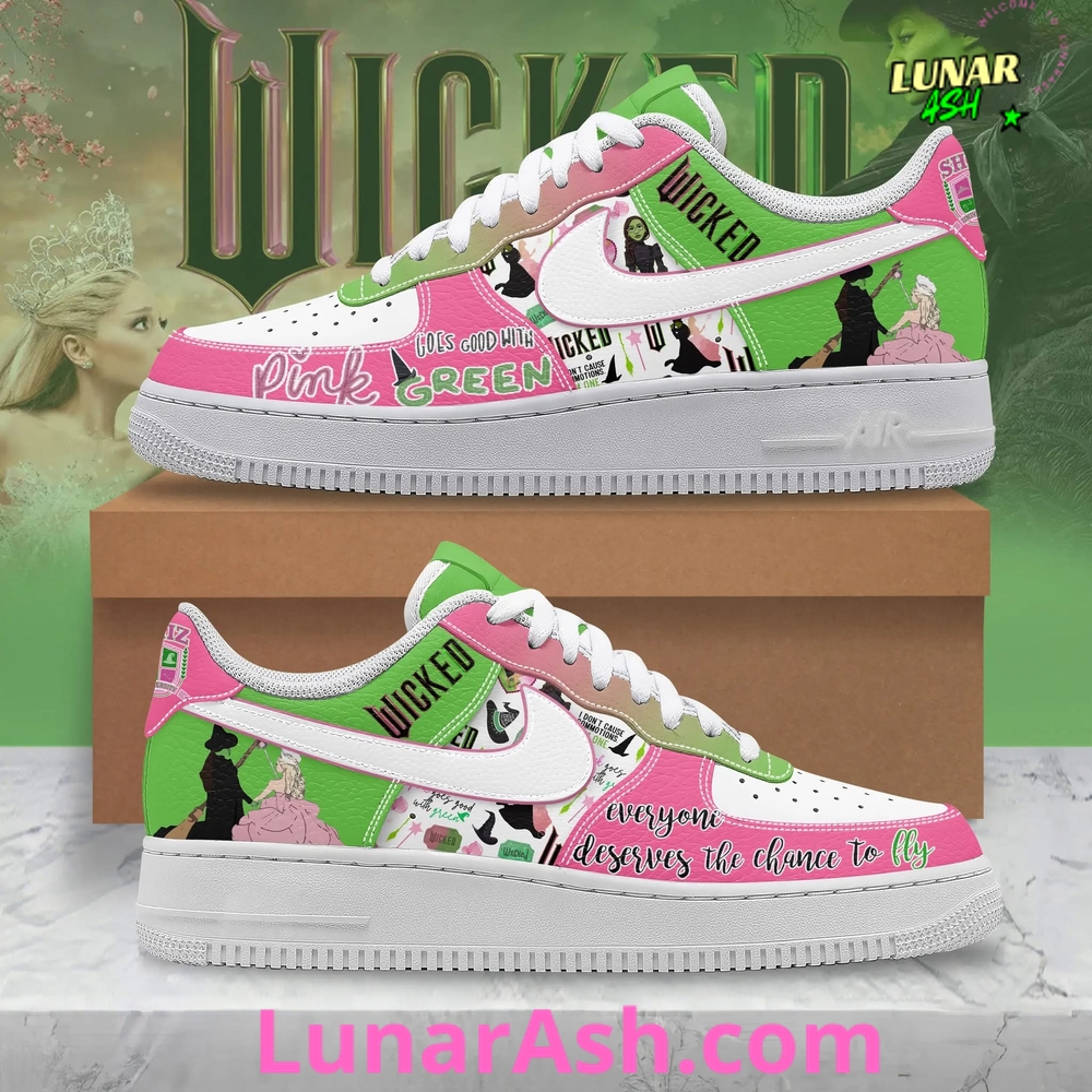 Wicked Musical Limited Edition Nike Air Force 1 Wicked Musical Limited Edition Nike Air Force 1