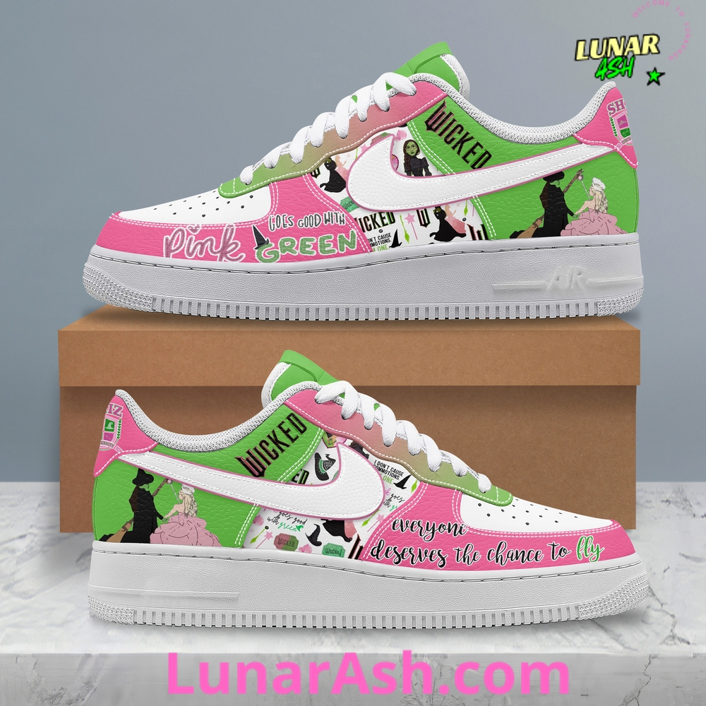 Wicked Musical Limited Edition Nike Air Force 1 Wicked Musical Limited Edition Nike Air Force 1