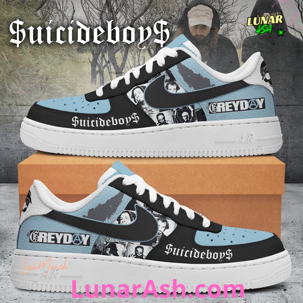 Suicideboys GreyDay Limited Edition Nike Air Force 1 Suicideboys GreyDay Limited Edition Nike Air Force 1