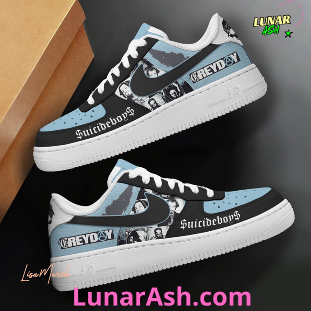 Suicideboys GreyDay Limited Edition Nike Air Force 1 Suicideboys GreyDay Limited Edition Nike Air Force 1