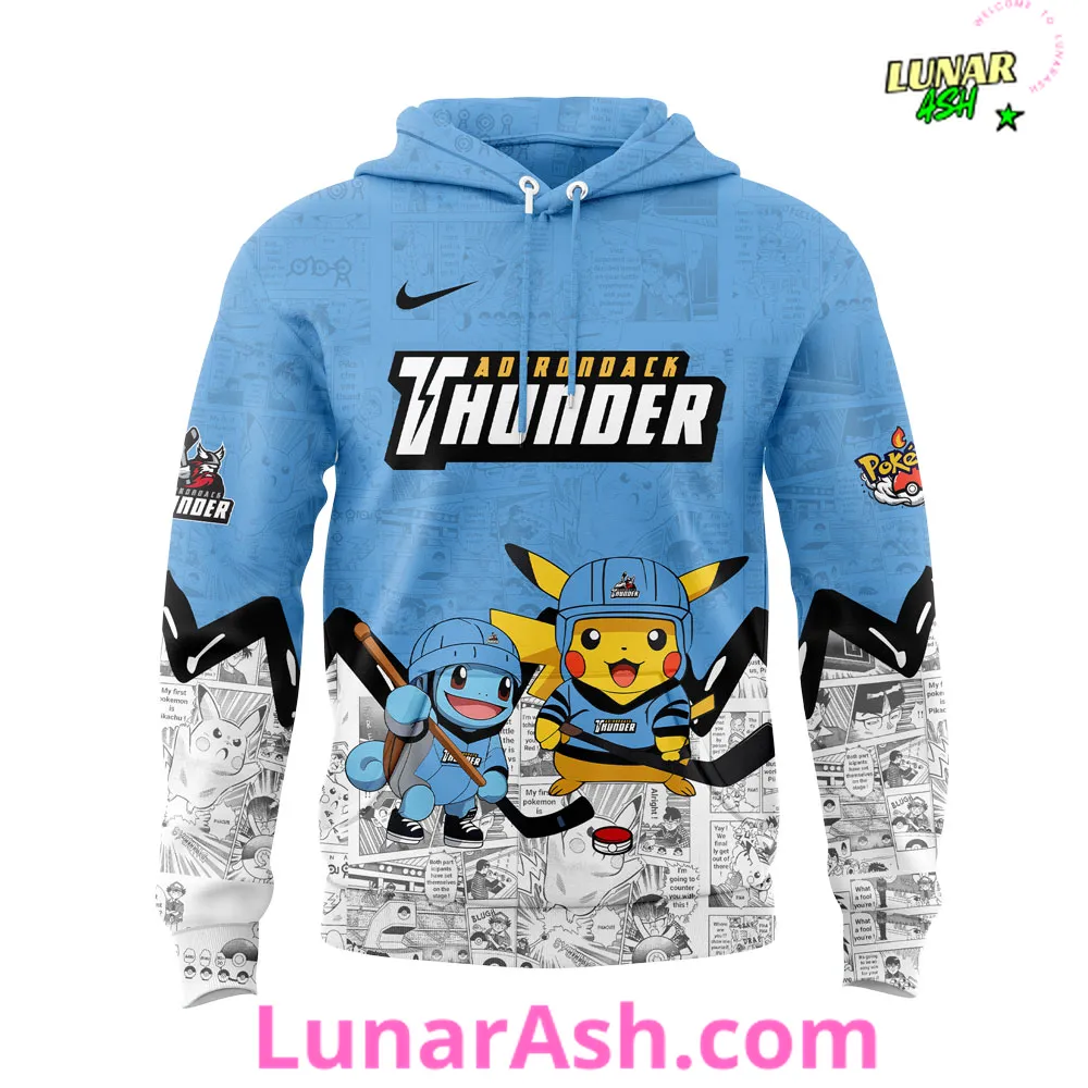 Adirondack Thunder x Pokémon Special Hoodie Adirondack Thunder x Pokémon Special Hoodie