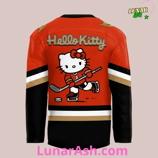 Anaheim Ducks Hello Kitty Limited Edition Hockey Jersey