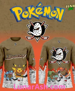 Anaheim Ducks x Pokémon Special Hockey Jersey