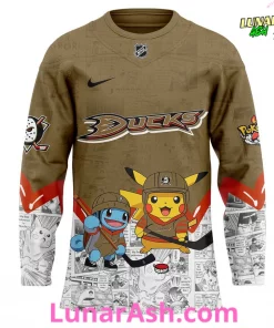 Anaheim Ducks x Pokémon Special Hockey Jersey
