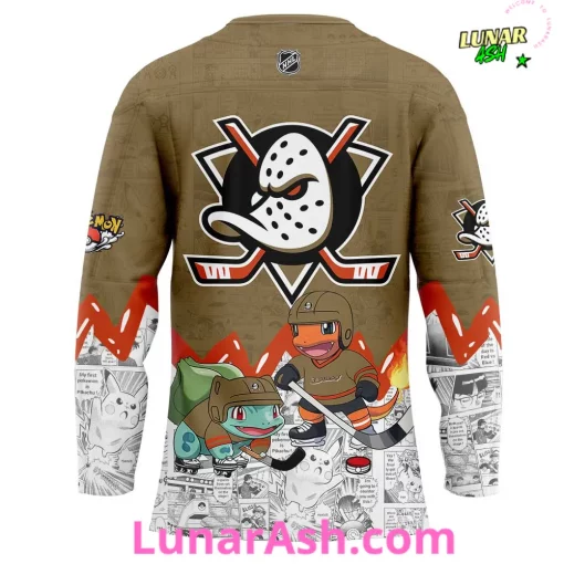 Anaheim Ducks x Pokémon Special Hockey Jersey