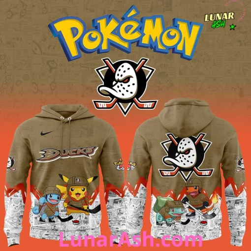 Anaheim Ducks x Pokémon Special Hoodie
