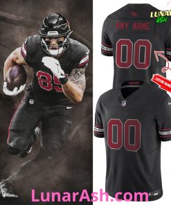 Arizona Cardinals Alternate Custom Black Football Jersey