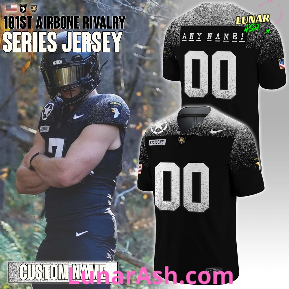 Army Black Knights Airborne Bastogne Limited Football Jersey Army Black Knights Airborne Bastogne Limited Football Jersey