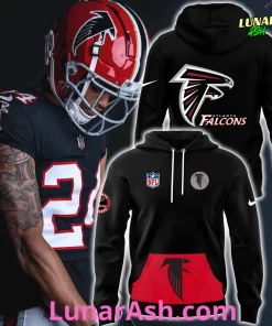 Atlanta Falcons Alternate Helmet 2024 Hoodie