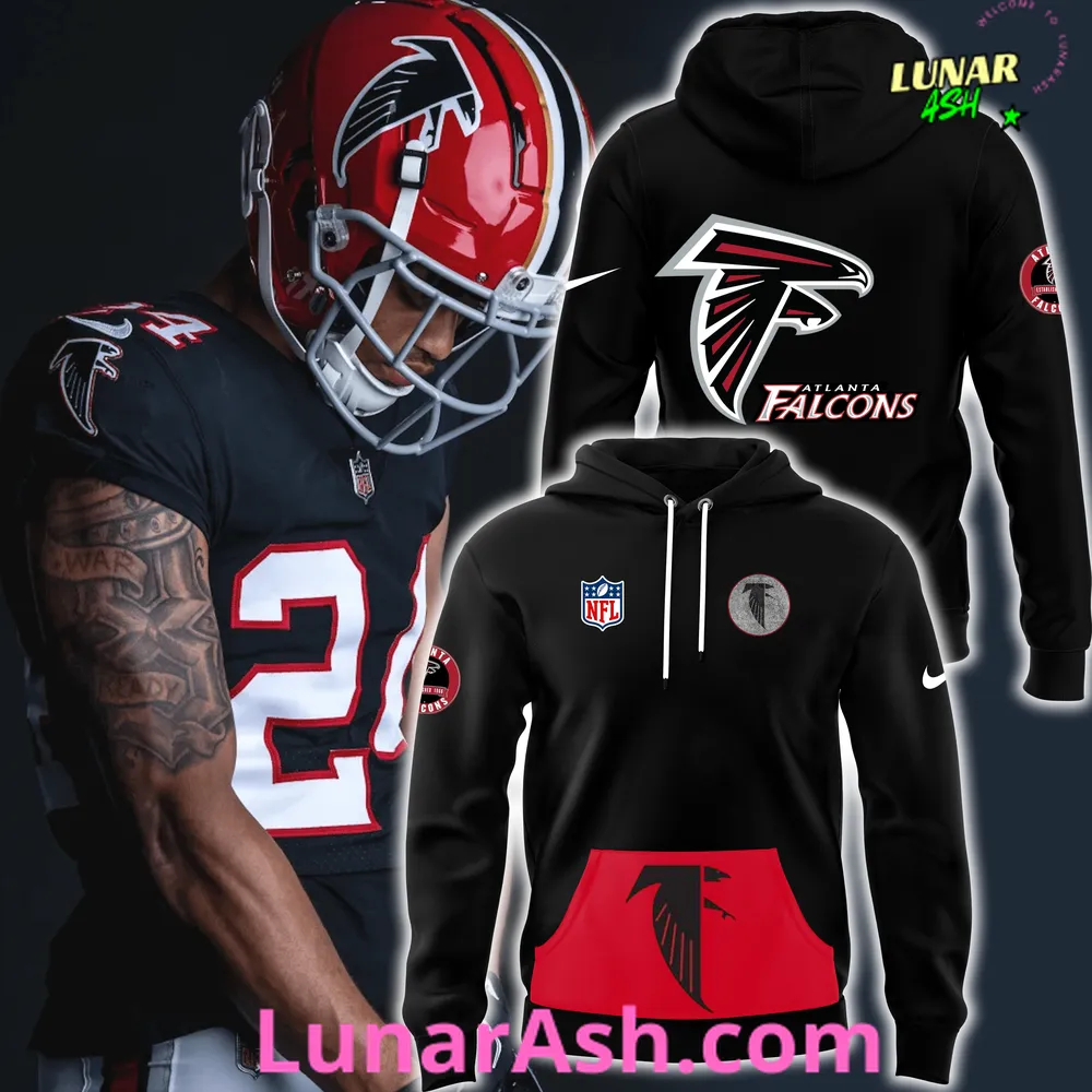 Atlanta Falcons Alternate Helmet 2024 Hoodie Atlanta Falcons Alternate Helmet 2024 Hoodie