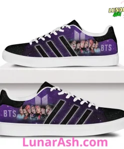 BTS Purple Galaxy Limited Edition Stan Smith Shoes