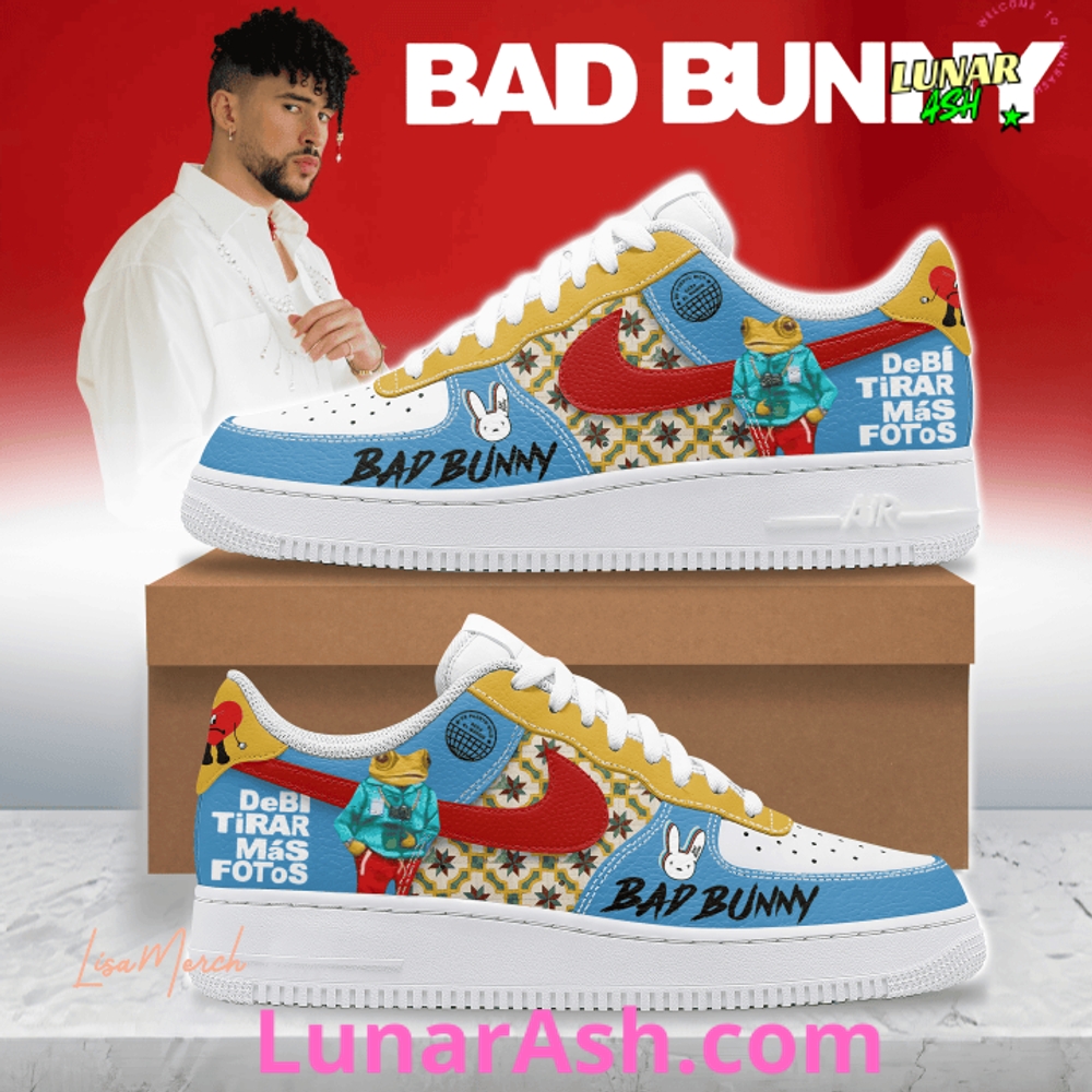 Bad Bunny Limited Edition Nike Air Force 1 Bad Bunny Limited Edition Nike Air Force 1