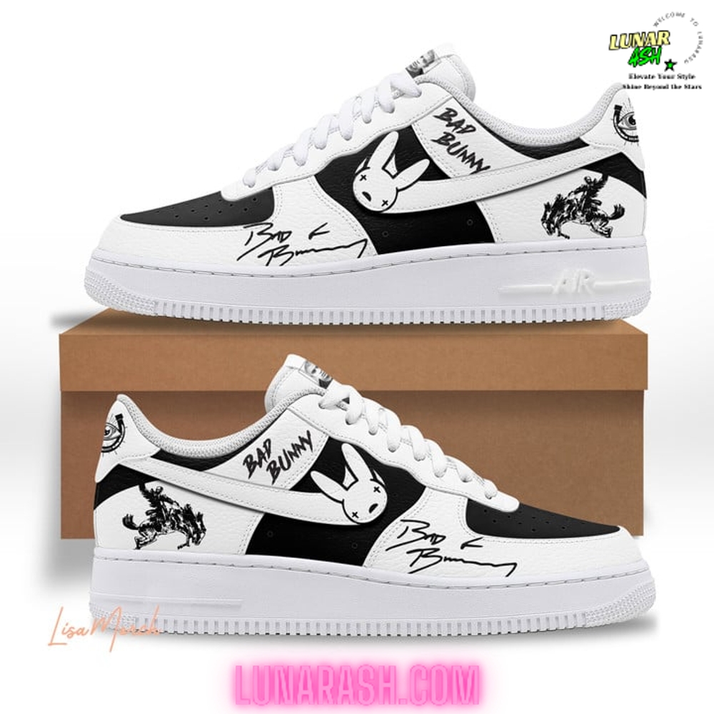 Bad Bunny Signature Limited Edition Nike Air Force 1 Bad Bunny Signature Limited Edition Nike Air Force 1