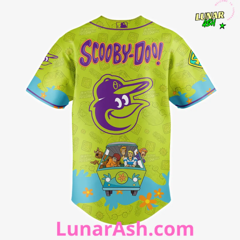 Baltimore Orioles MLB x Scooby-Doo Night Baseball Jersey Baltimore Orioles MLB x Scooby-Doo Night Baseball Jersey