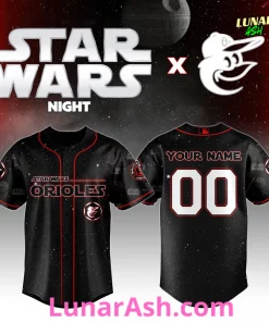 Baltimore Orioles MLB x Star Wars Night 2025 Custom Baseball Jersey