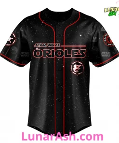Baltimore Orioles MLB x Star Wars Night 2025 Custom Baseball Jersey
