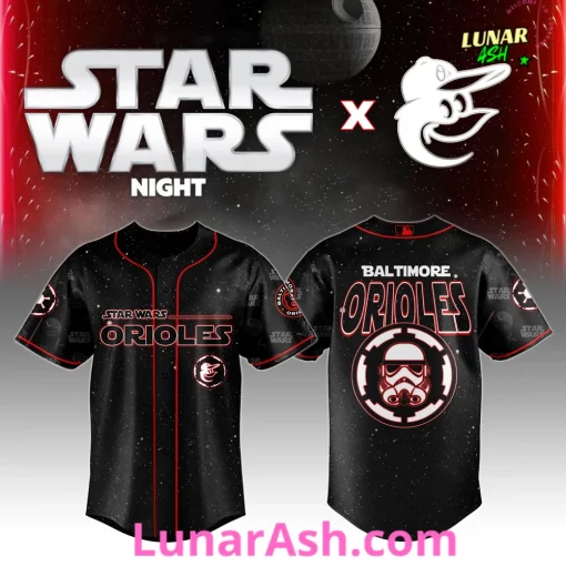 Baltimore Orioles MLB x Star Wars Night 2025 Custom Baseball Jersey