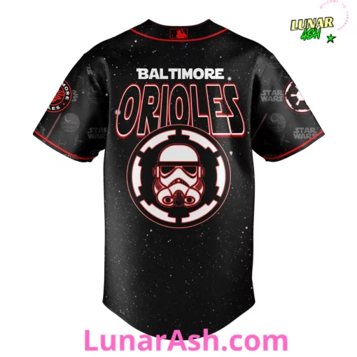 Baltimore Orioles MLB x Star Wars Night 2025 Custom Baseball Jersey