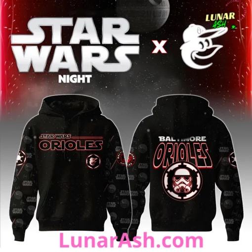 Baltimore Orioles MLB x Star Wars Night 2025 Hoodie