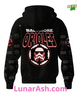 Baltimore Orioles MLB x Star War Night 2025 Hoodie 3