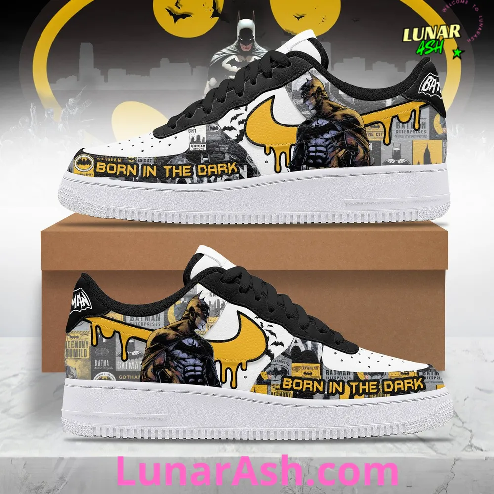 Batman Born In The Dark Limited Edition Nike Air Force 1 Batman Born In The Dark Limited Edition Nike Air Force 1