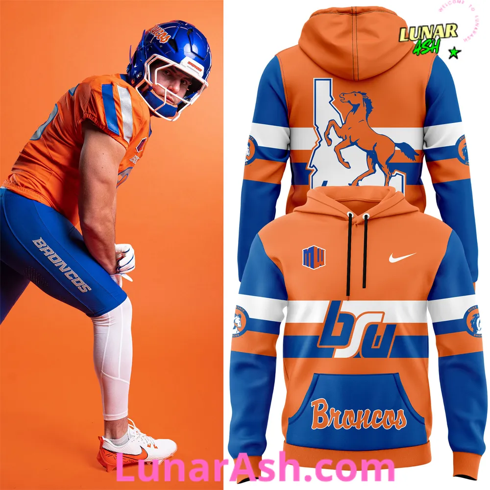 Boise State Football Throwback 2024 Hoodie Boise State Football Throwback 2024 Hoodie