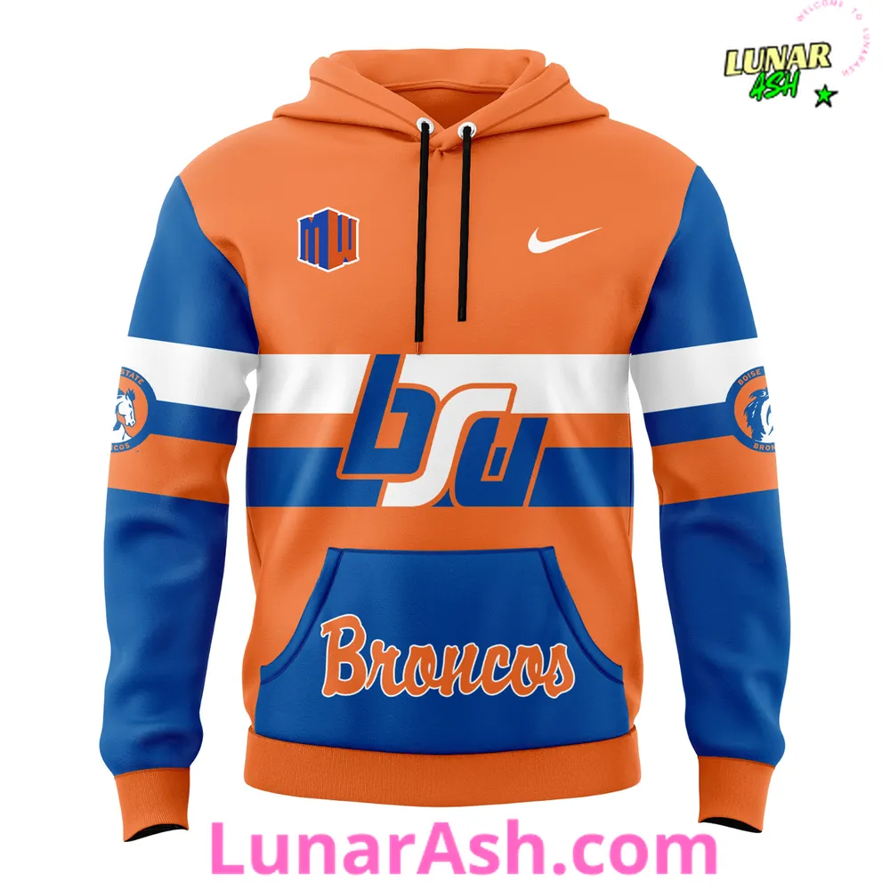 Boise State Football Throwback 2024 Hoodie Boise State Football Throwback 2024 Hoodie