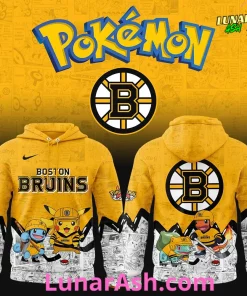 Boston Bruins x Pokémon Special Hoodie 1