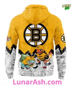 Boston Bruins x Pokémon Special Hoodie 3