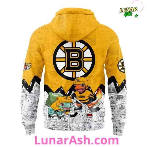 Boston Bruins x Pokémon Special Hoodie