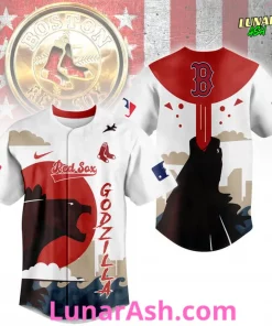 Boston Red Sox MLB x Godzilla Special Edition Jersey