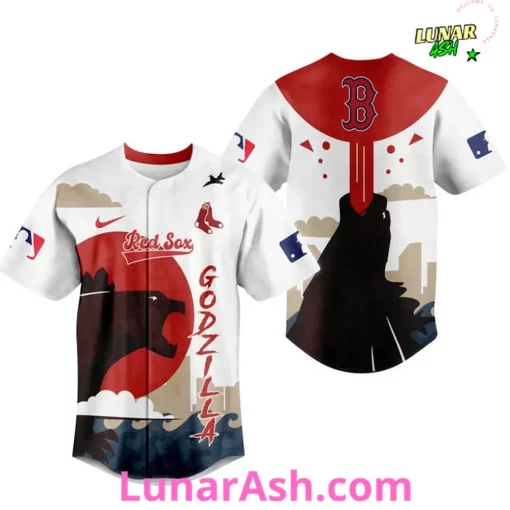 Boston Red Sox MLB x Godzilla Special Edition Jersey
