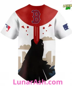 Boston Red Sox MLB x Godzilla Special Edition Jersey 4