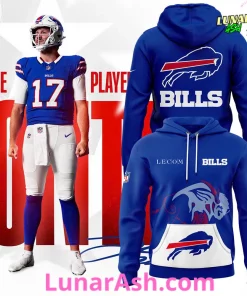Buffalo Bills Nike Blue Game Player 2024 Hoodie