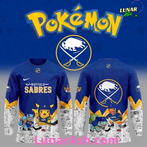 Buffalo Sabres x Pokémon Special Hockey Jersey