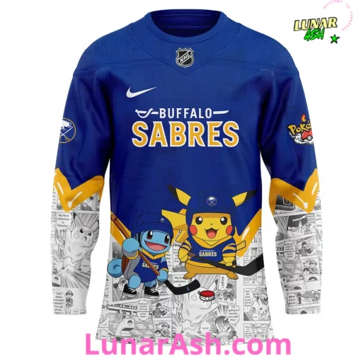 Buffalo Sabres x Pokémon Special Hockey Jersey