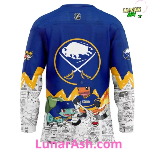 Buffalo Sabres x Pokémon Special Hockey Jersey